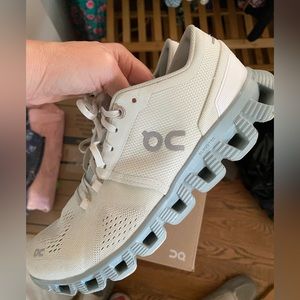 ON RUNNING Women's Cloud X, Aloe/Surf - 8.5